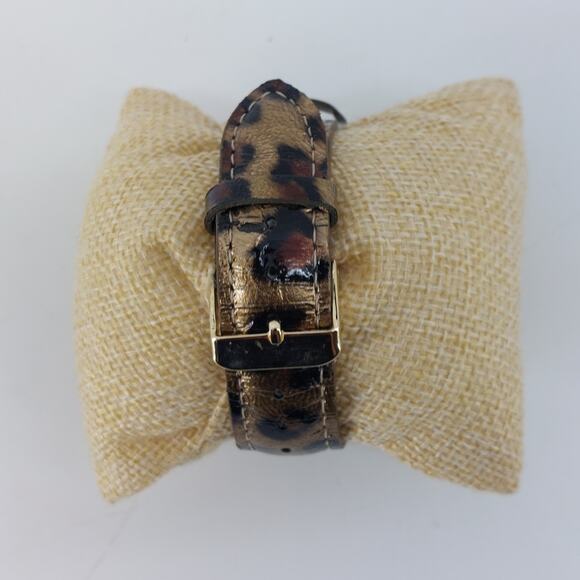 Gossip Quartz Leopard Spots Print Wristwatch Japan Movement - Picture 12 of 14